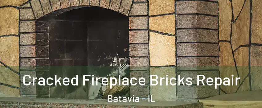  Cracked Fireplace Bricks Repair Batavia - IL