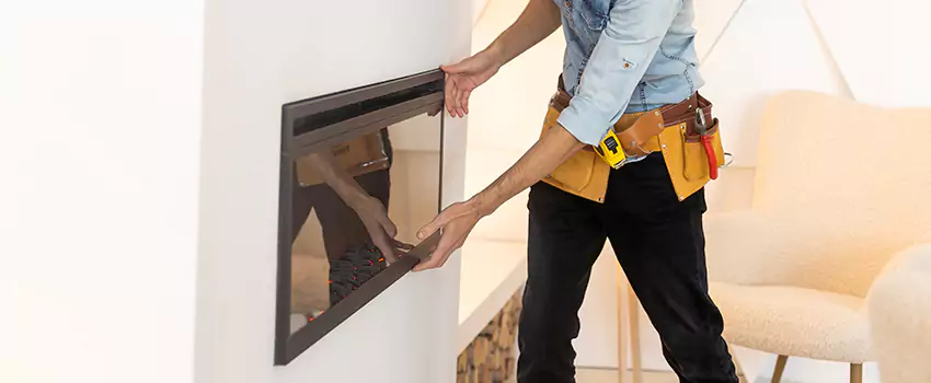 Metal Fireplace Installation in Batavia, Illinois