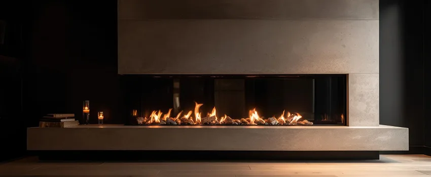 Gas Fireplace Ember Bed Design Services in Batavia, Illinois