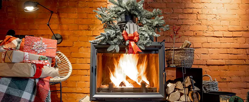 Travis Industries Linear Gas Fireplace Installation in Batavia, Illinois