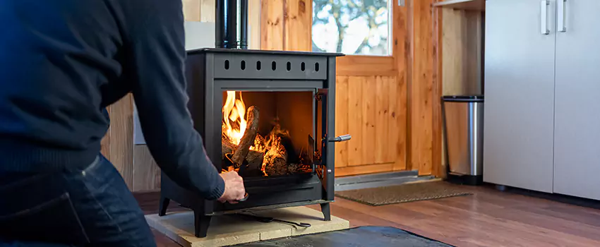 Open Hearth Wood Fireplace Installation in Batavia, IL