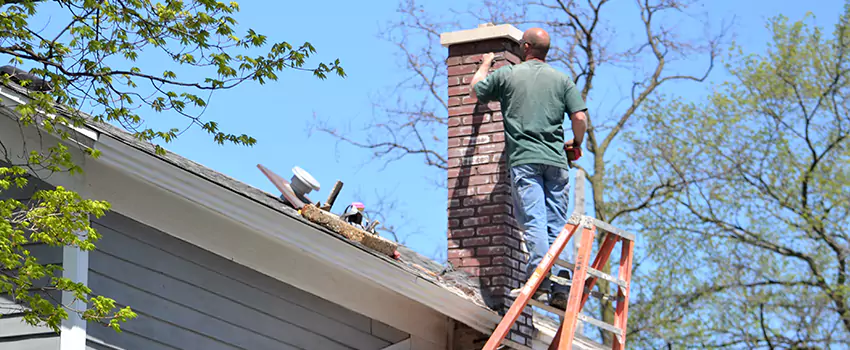 Vinyl and PVC Chimney Flashing Installation in Batavia, IL